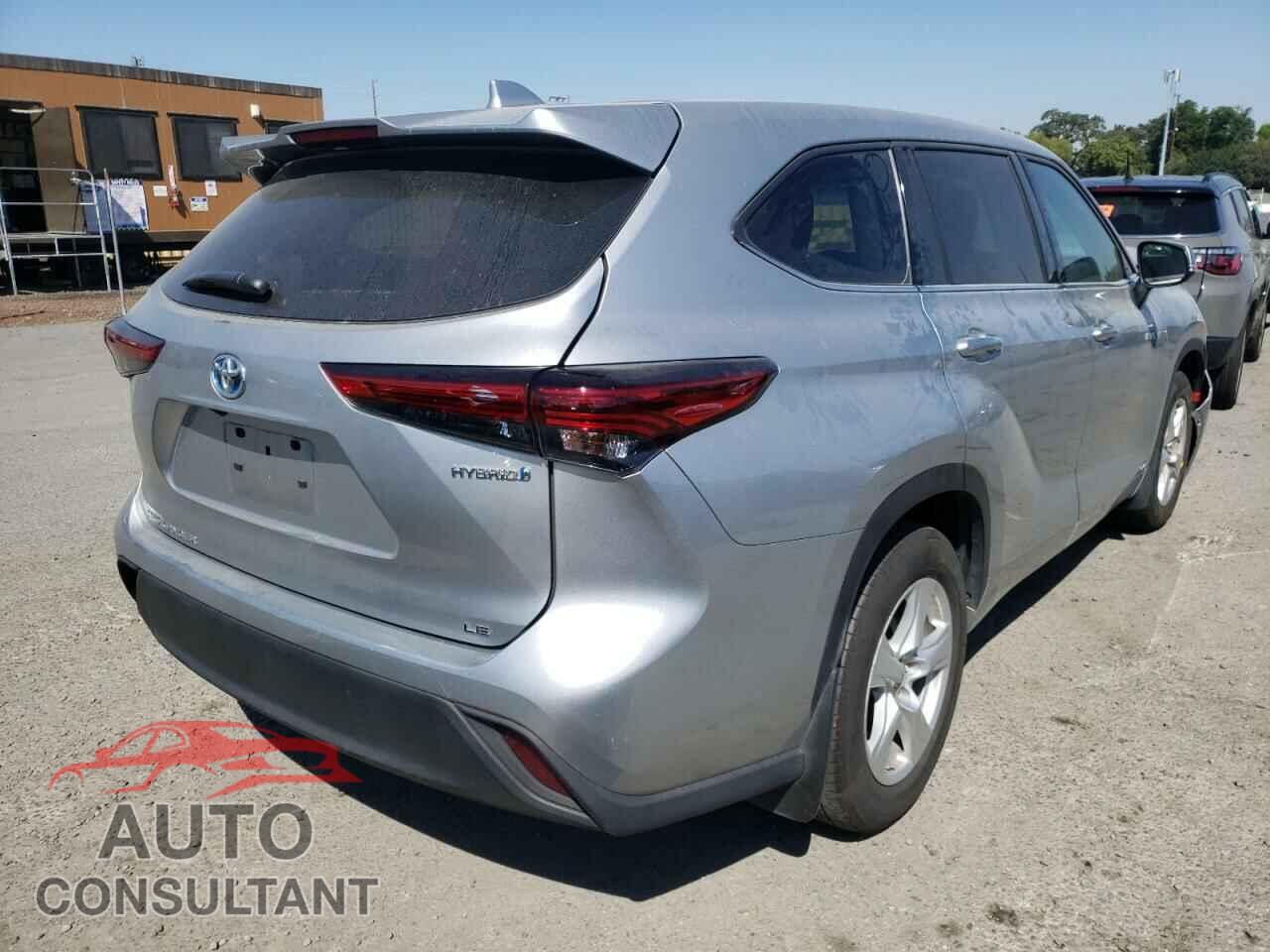 TOYOTA HIGHLANDER 2021 - 5TDBBRCH8MS063181