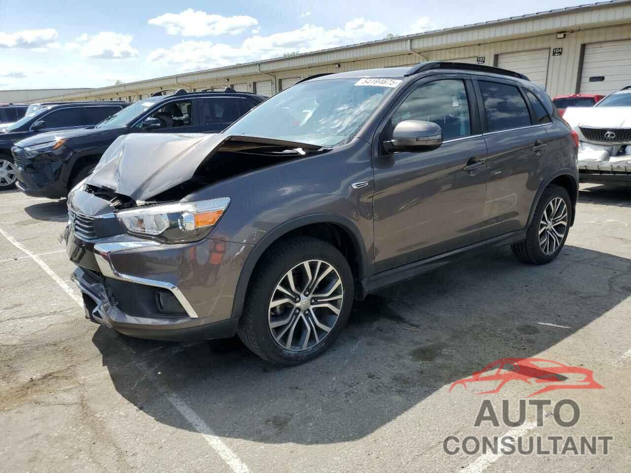MITSUBISHI OUTLANDER 2016 - JA4AR4AW9GZ052800