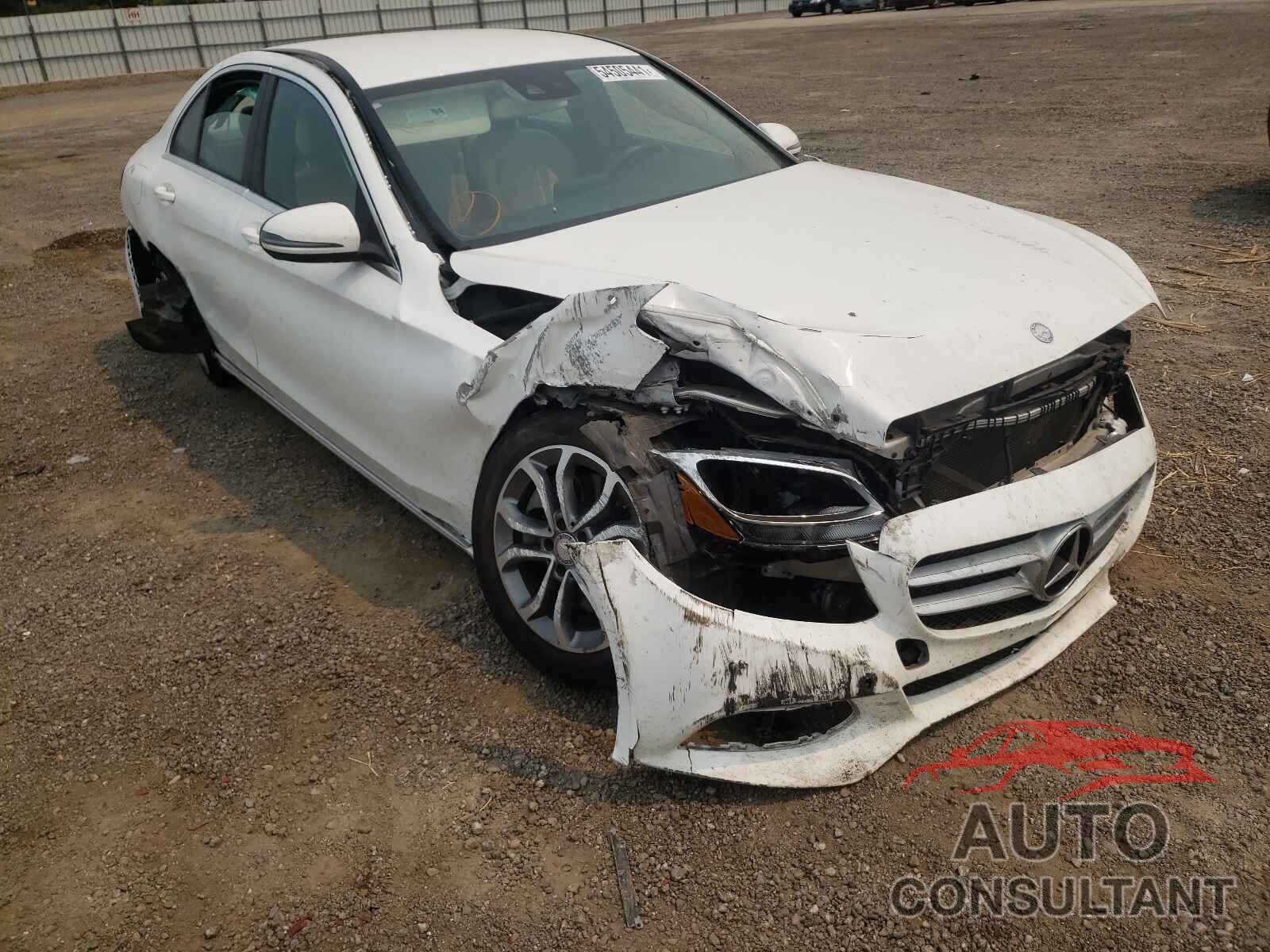 MERCEDES-BENZ C-CLASS 2016 - 55SWF4JBXGU160042