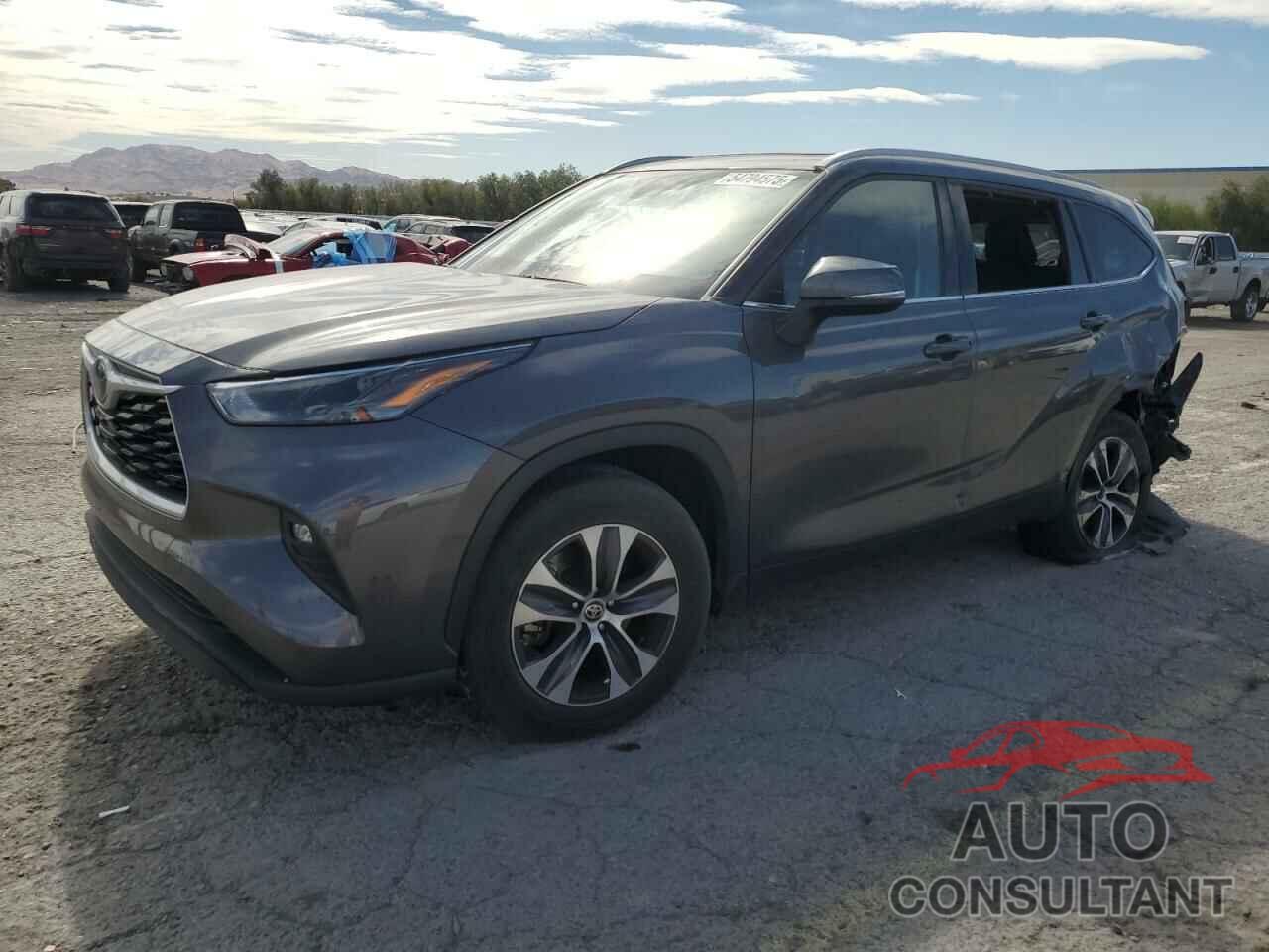 TOYOTA HIGHLANDER 2022 - 5TDGZRAH5NS130017