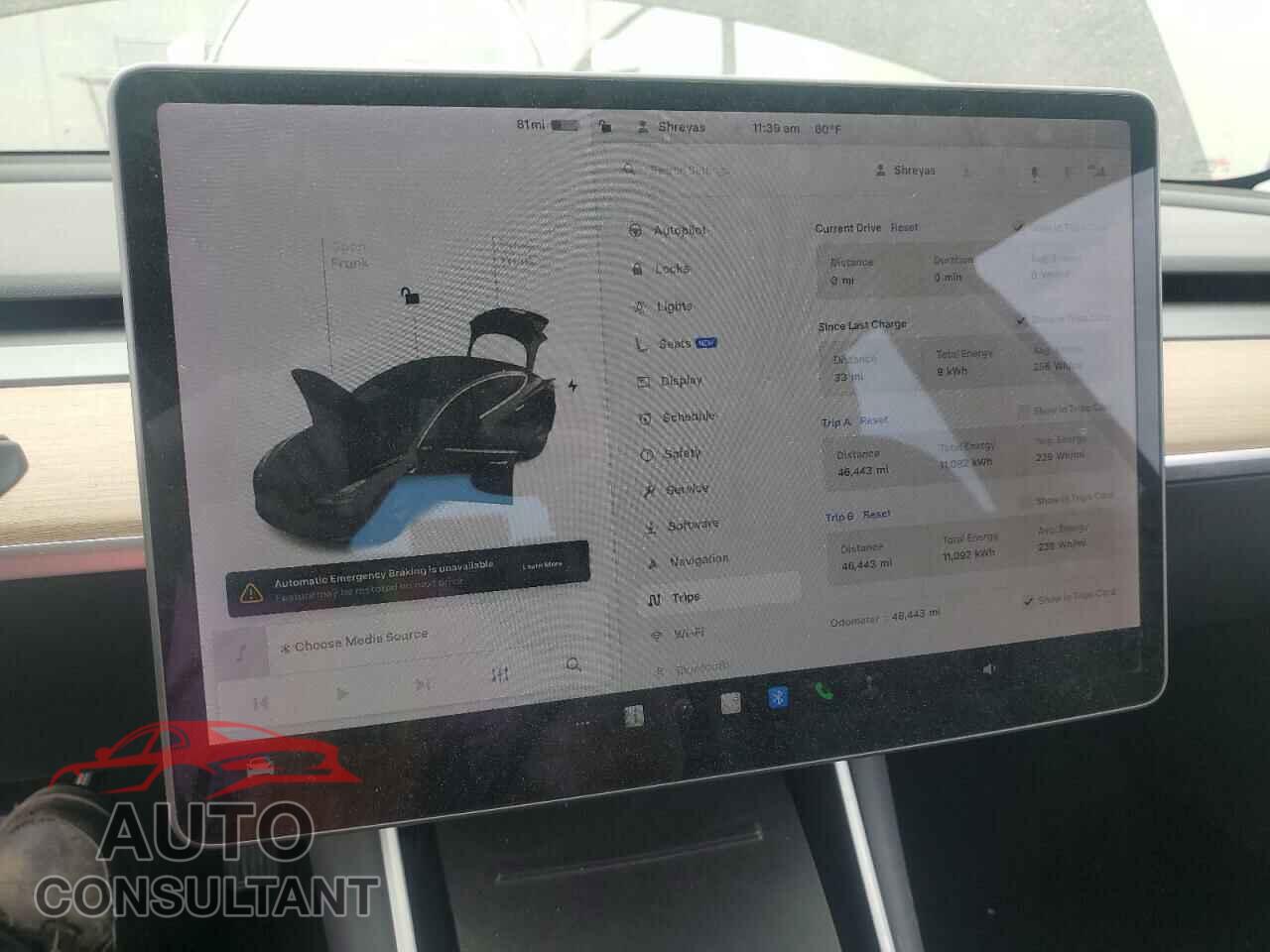 TESLA MODEL 3 2019 - 5YJ3E1EA4KF415767
