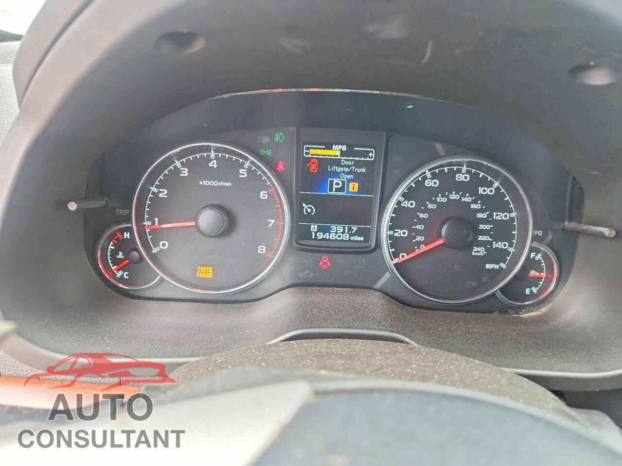 SUBARU OUTBACK 2014 - 4S4BRCLC0E3215854