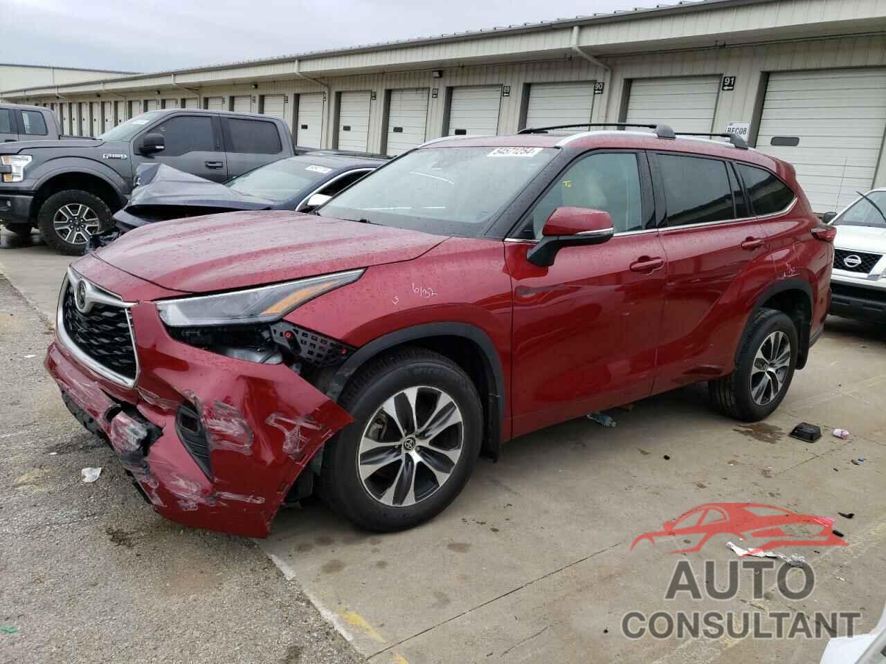 TOYOTA HIGHLANDER 2022 - 5TDGZRAH6NS541507