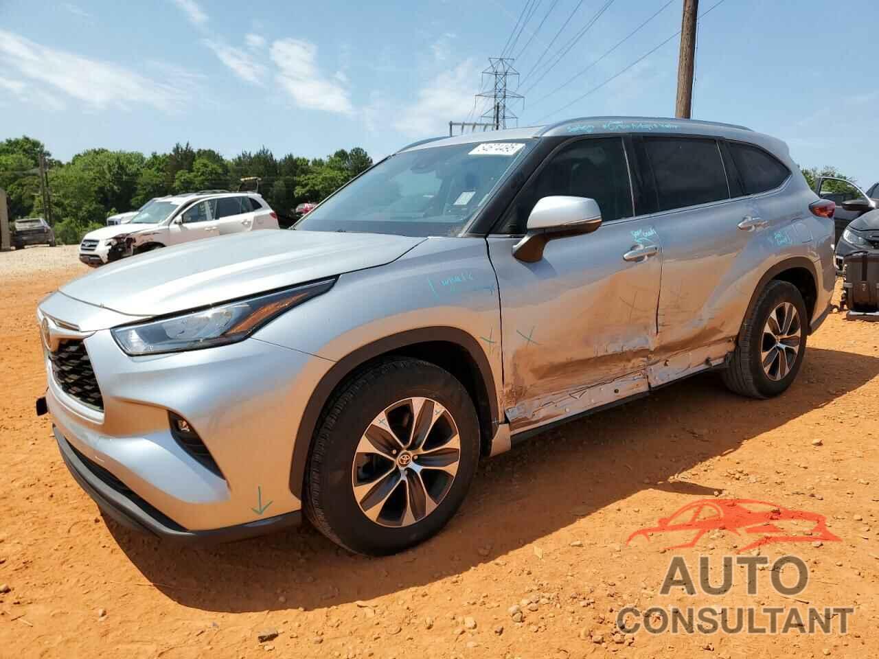 TOYOTA HIGHLANDER 2020 - 5TDGZRAH6LS501683