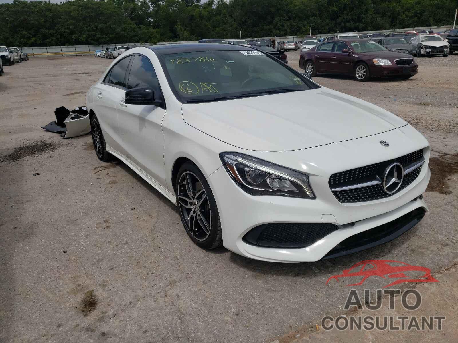 MERCEDES-BENZ CLA-CLASS 2019 - WDDSJ4GB6KN723786