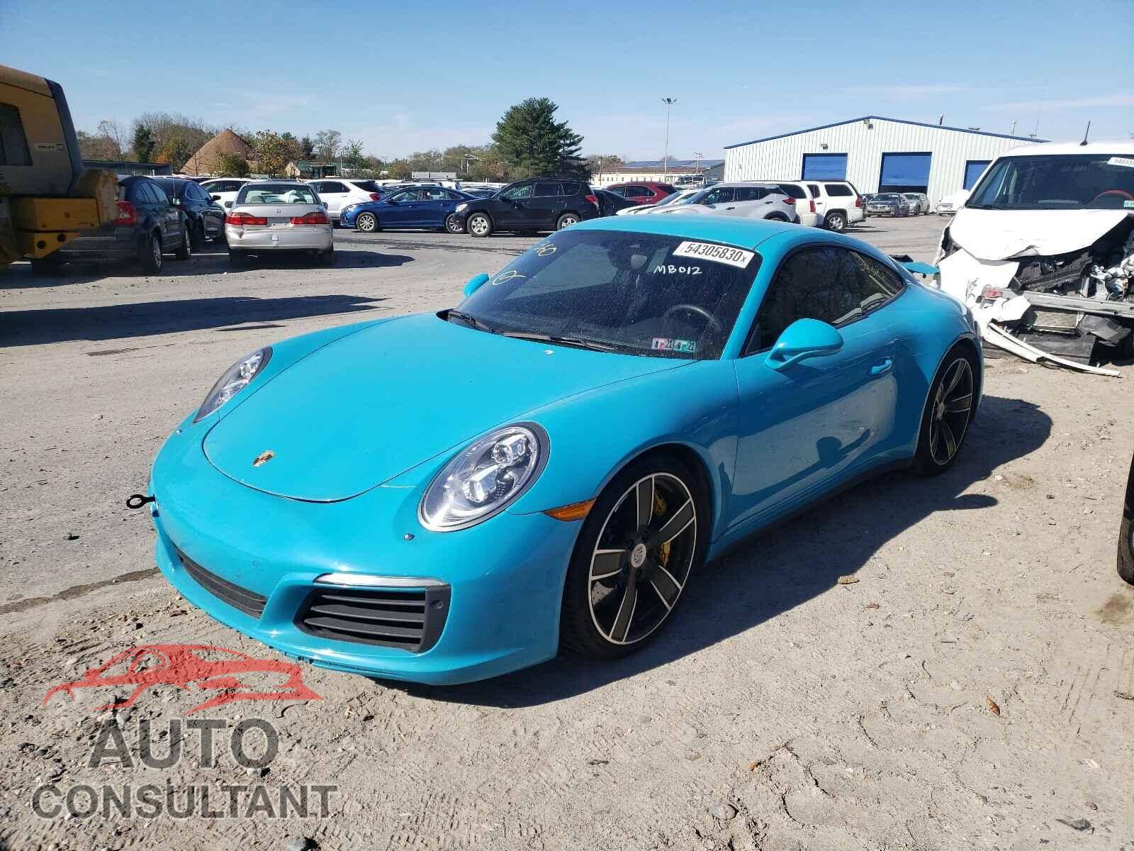 PORSCHE 911 2017 - WP0AB2A92HS122480