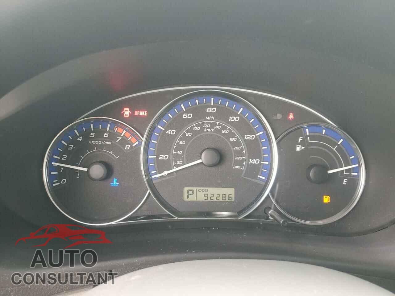 SUBARU FORESTER 2012 - JF2SHABC8CH462652