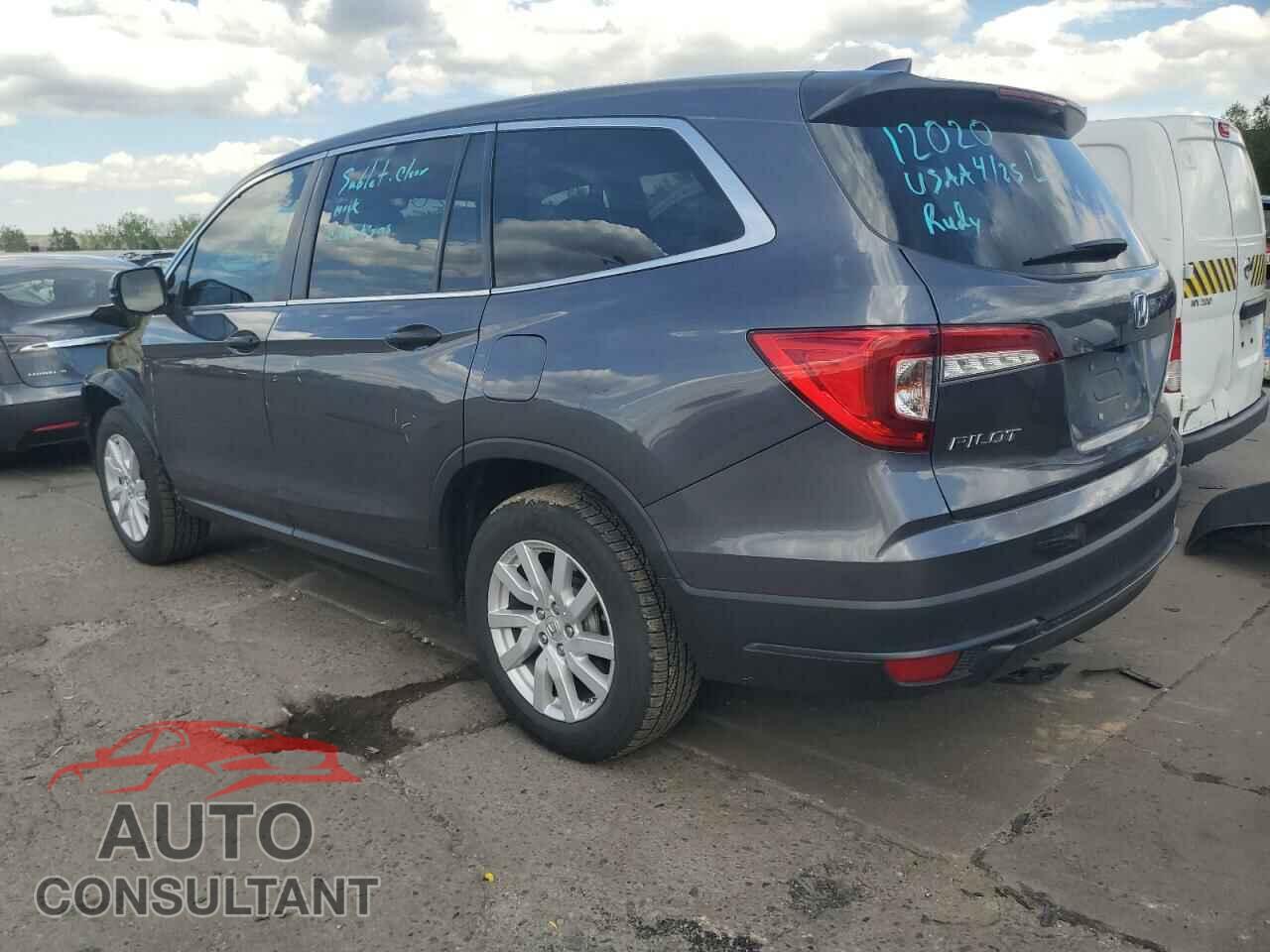 HONDA PILOT 2019 - 5FNYF6H16KB032053