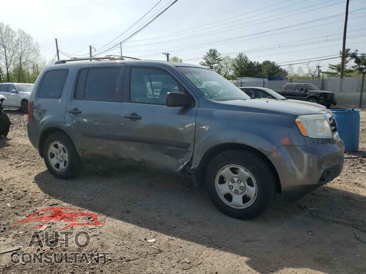 HONDA PILOT 2012 - 5FNYF4H20CB063104