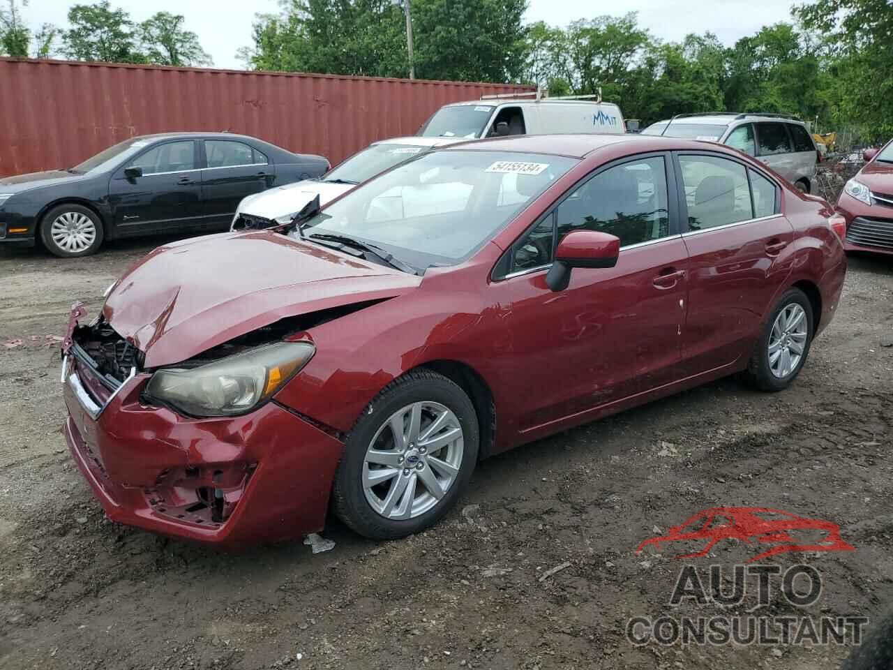 SUBARU IMPREZA 2016 - JF1GJAB69GH007694