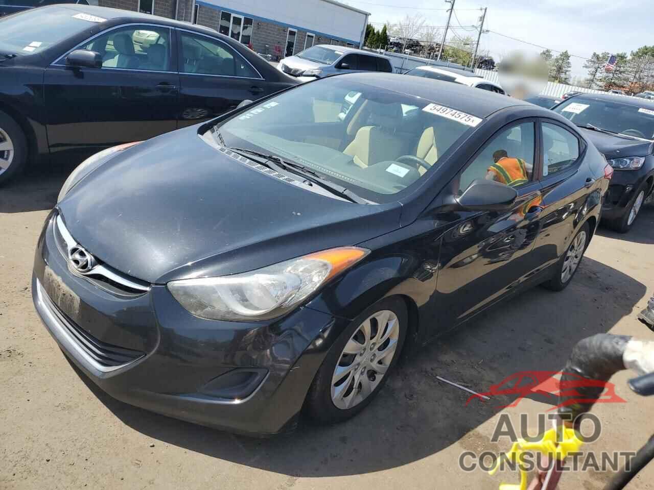 HYUNDAI ELANTRA 2012 - 5NPDH4AE2CH091324