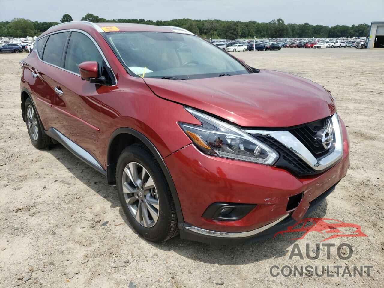 NISSAN MURANO 2018 - 5N1AZ2MH1JN134246