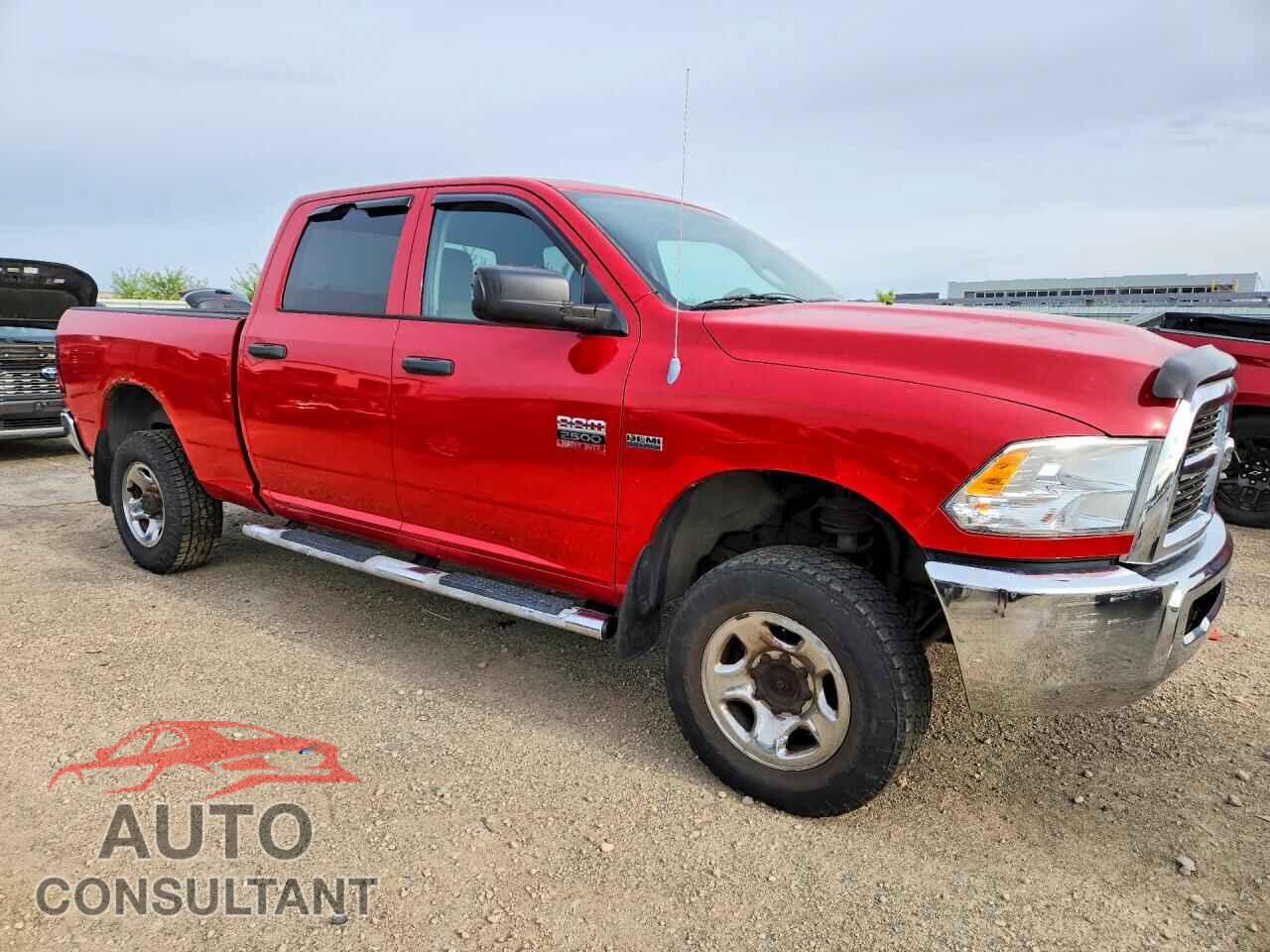 DODGE RAM 2500 2012 - 3C6TD5CT4CG289315
