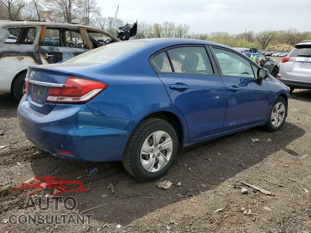 HONDA CIVIC 2013 - 19XFB2F56DE220002
