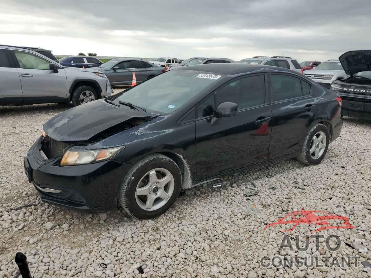 HONDA CIVIC 2013 - 2HGFB2F53DH512745