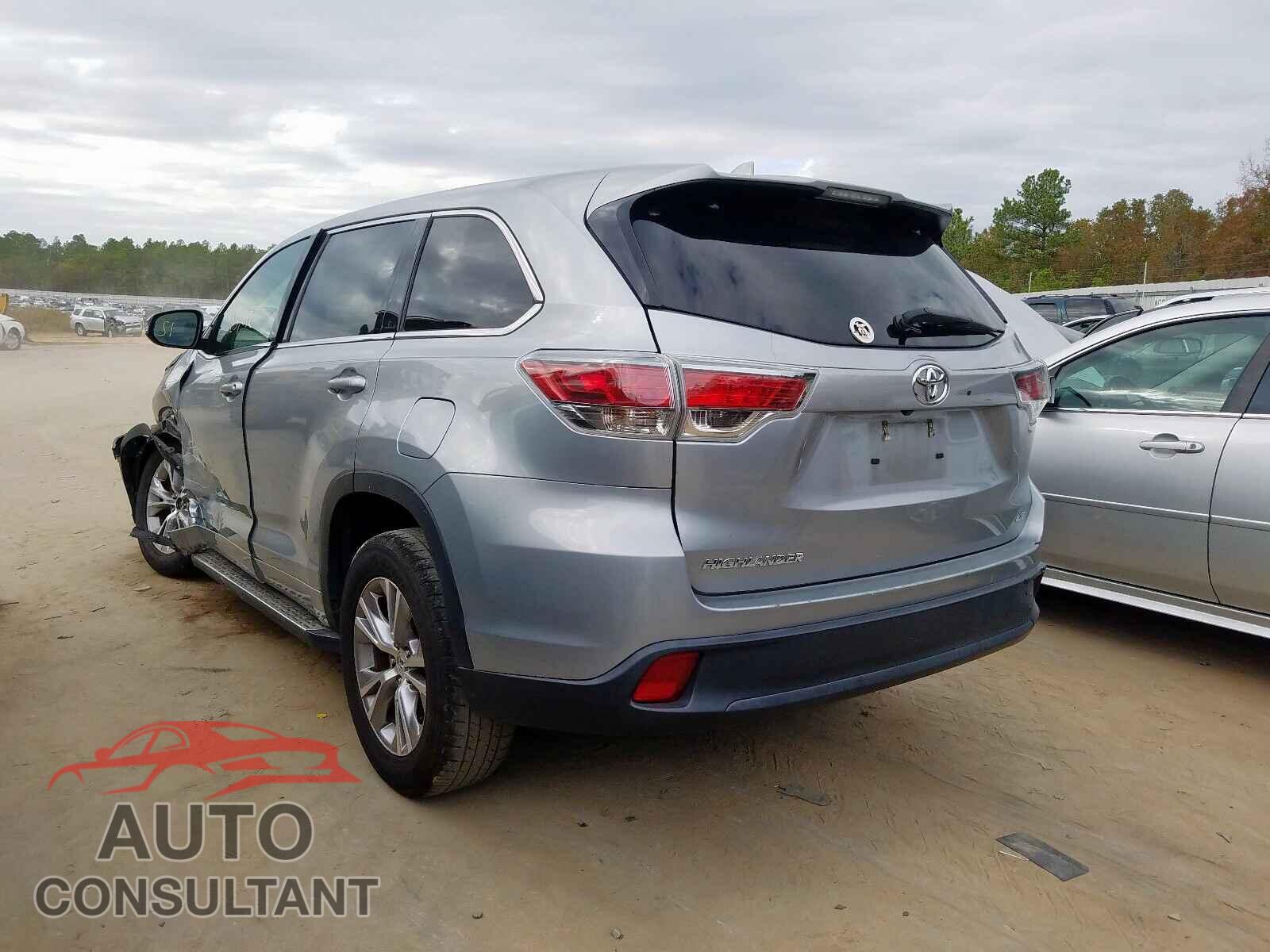 TOYOTA HIGHLANDER 2015 - 5TDZKRFH3FS096182