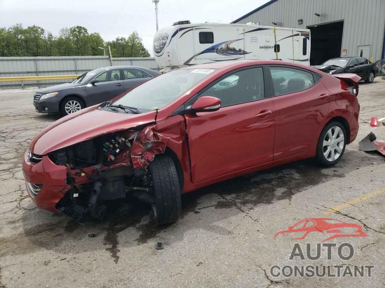 HYUNDAI ELANTRA 2013 - KMHDH4AE9DU850019