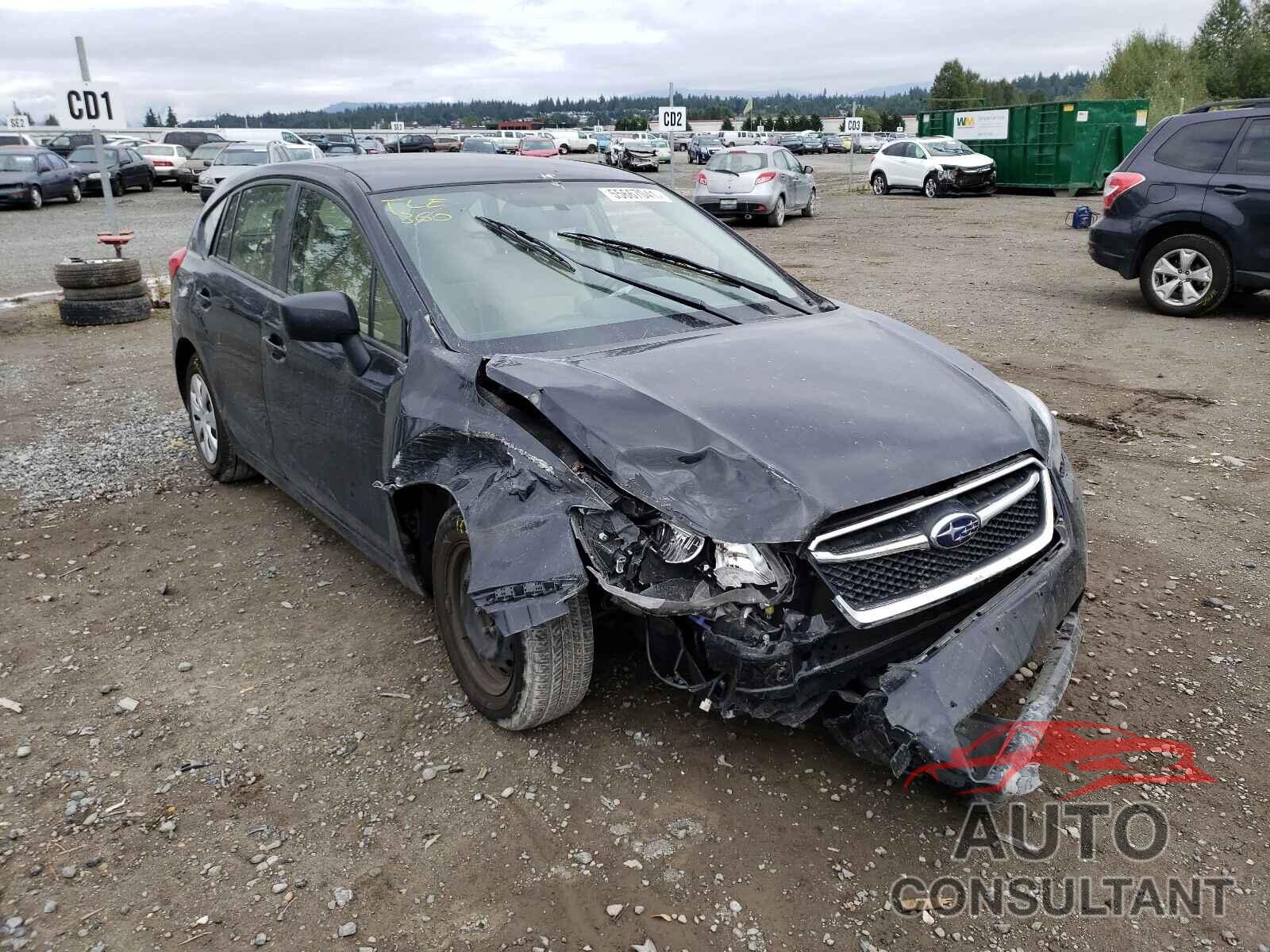 SUBARU IMPREZA 2016 - JF1GPAA6XG9298927
