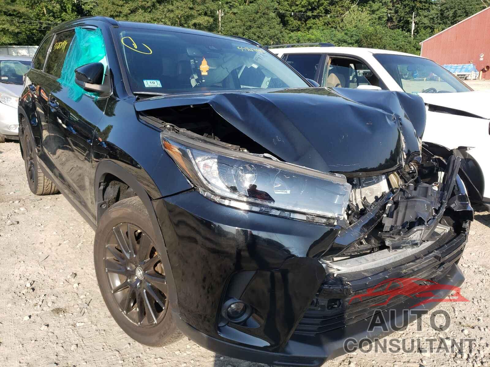 TOYOTA HIGHLANDER 2019 - 5TDJZRFHXKS607762