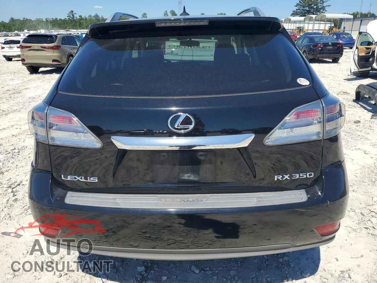 LEXUS RX350 2010 - 2T2BK1BA9AC042393