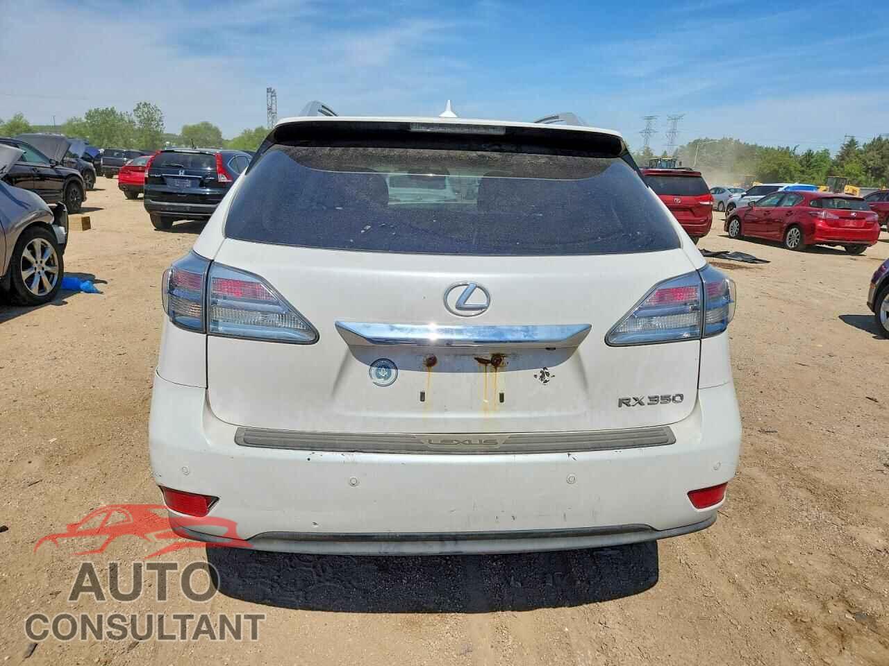 LEXUS RX350 2011 - 2T2BK1BA9BC112301