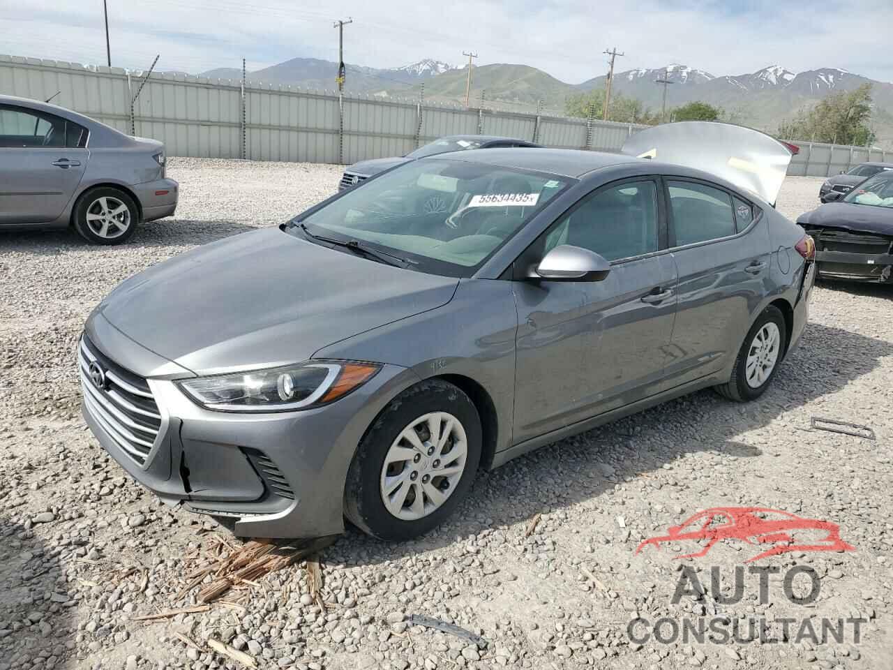 HYUNDAI ELANTRA 2017 - KMHD74LF7HU397940