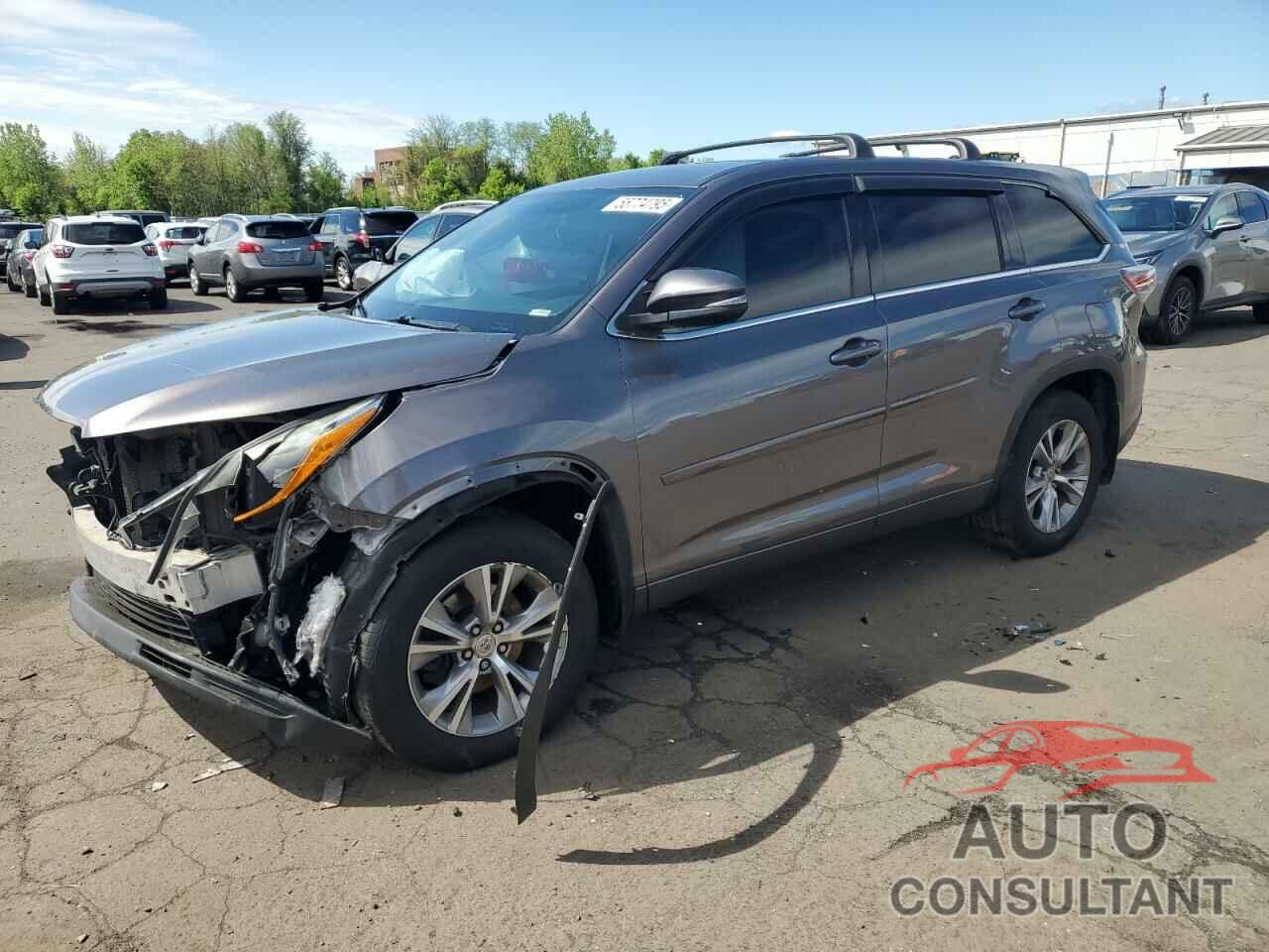 TOYOTA HIGHLANDER 2015 - 5TDBKRFH8FS205463