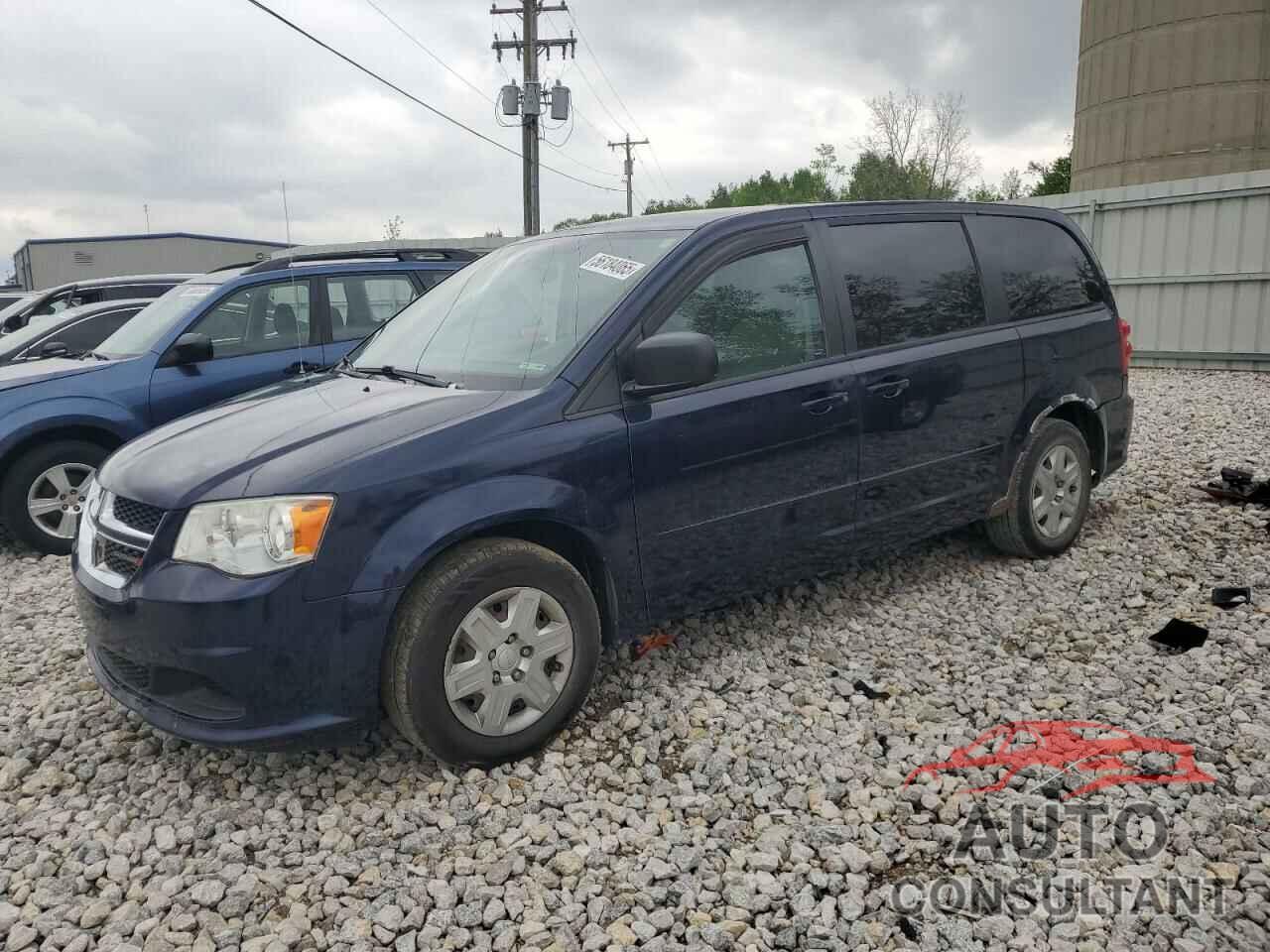 DODGE CARAVAN 2012 - 2C4RDGBG3CR343104