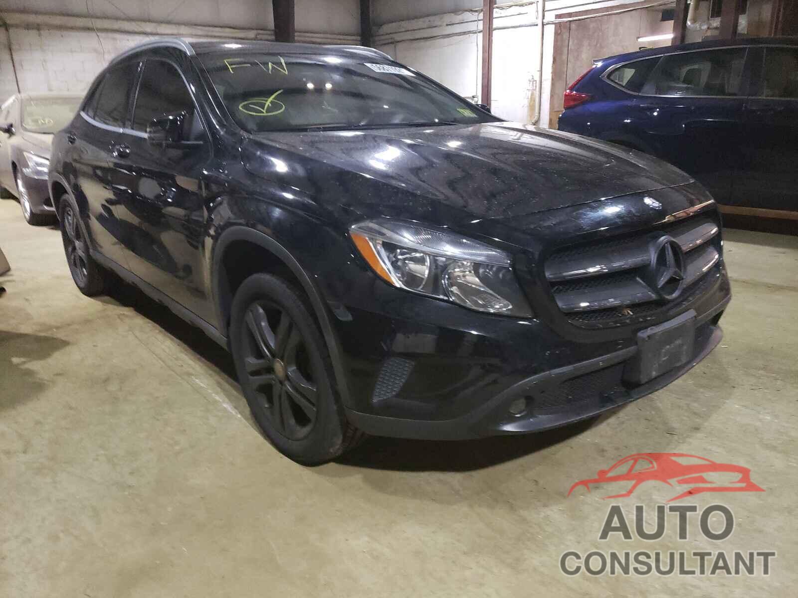 MERCEDES-BENZ GLA-CLASS 2016 - WDCTG4GB9GJ236202