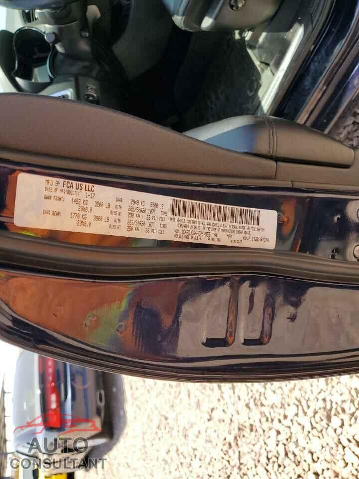 DODGE DURANGO 2017 - 1C4RDJDG4HC757955