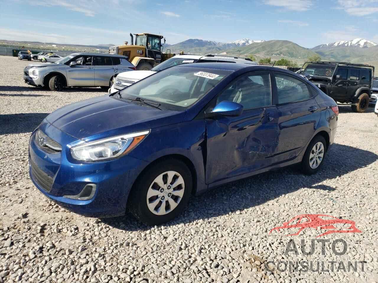 HYUNDAI ACCENT 2017 - KMHCT4AE9HU206522