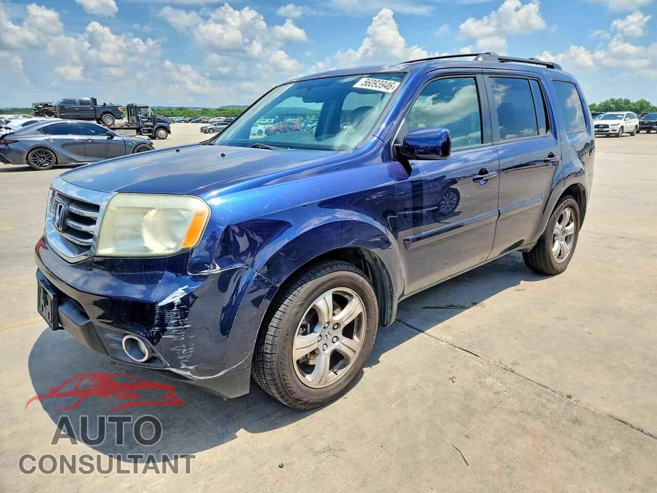 HONDA PILOT 2013 - 5FNYF4H60DB025750