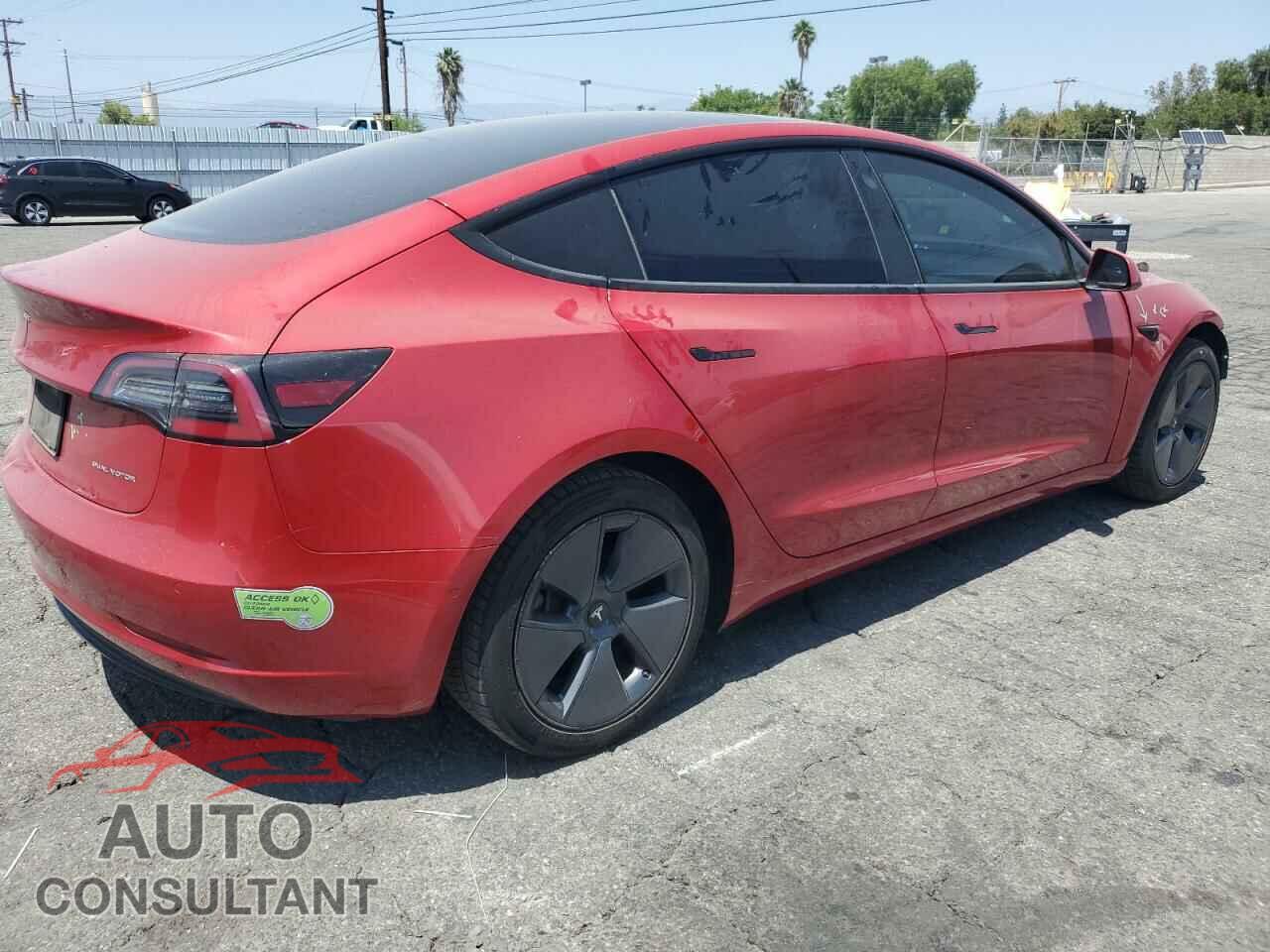 TESLA MODEL 3 2022 - 5YJ3E1EB6NF365001