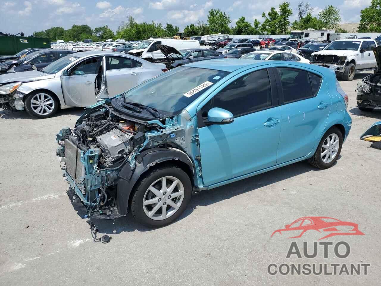 TOYOTA PRIUS 2013 - JTDKDTB37D1035480
