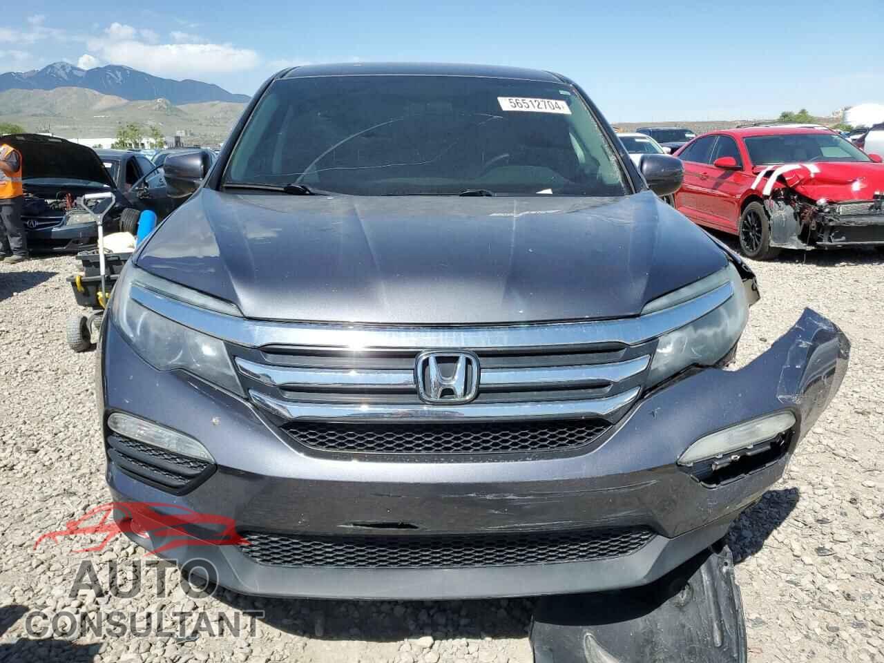 HONDA PILOT 2017 - 5FNYF5H31HB005461