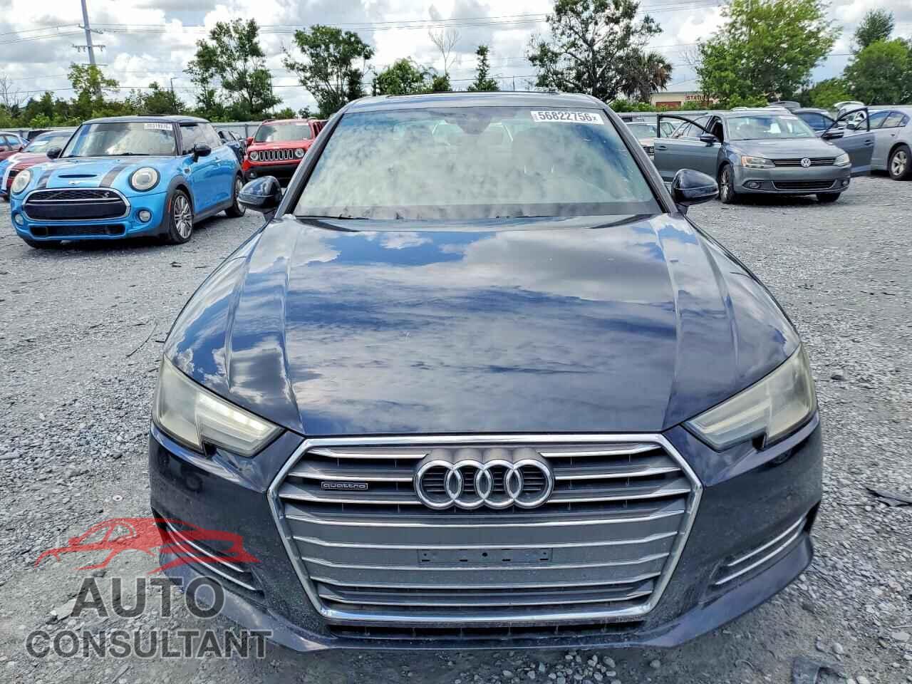 AUDI A4 2017 - WAUANAF41HA165273