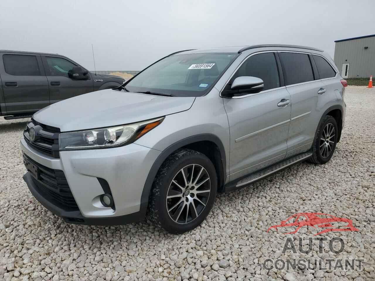 TOYOTA HIGHLANDER 2018 - 5TDKZRFH9JS546195