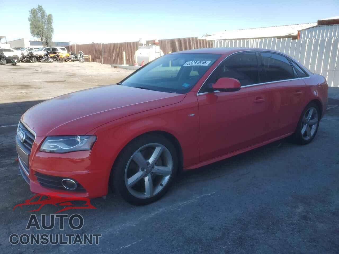 AUDI A4 2012 - WAUFFAFL7CA114699