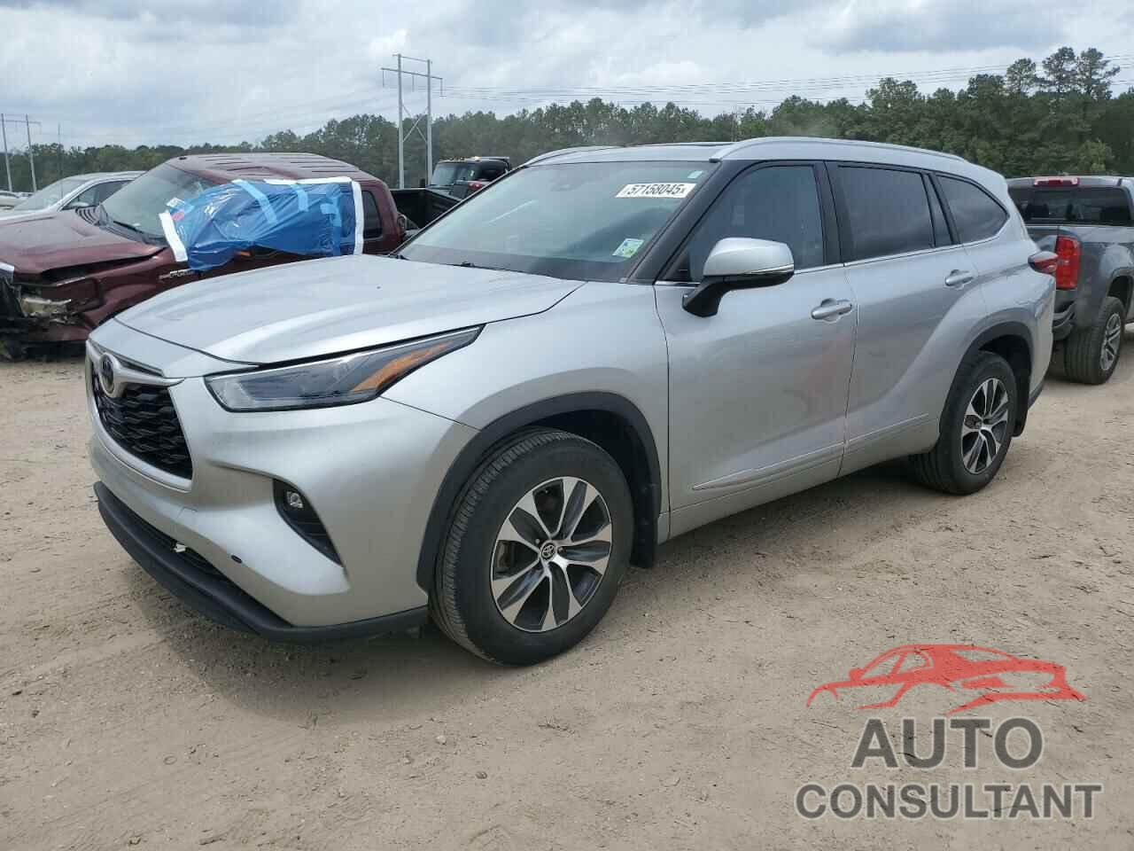 TOYOTA HIGHLANDER 2023 - 5TDKDRAH2PS005536