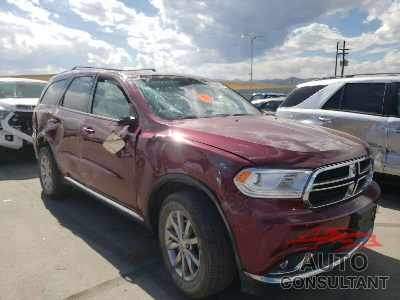 DODGE DURANGO 2017 - 1C4RDJAG9HC789594