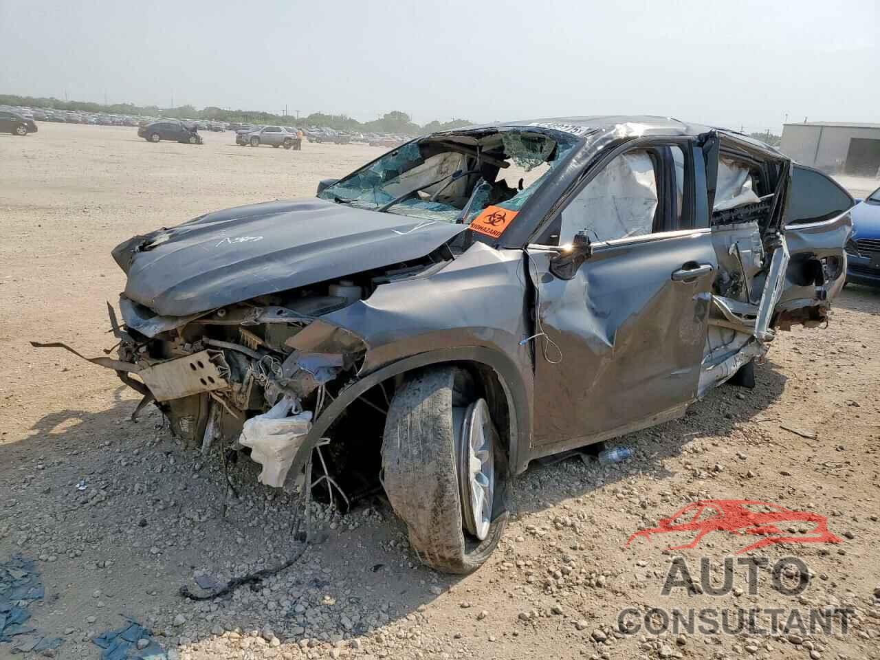 TOYOTA HIGHLANDER 2021 - 5TDZZRAH2MS050861