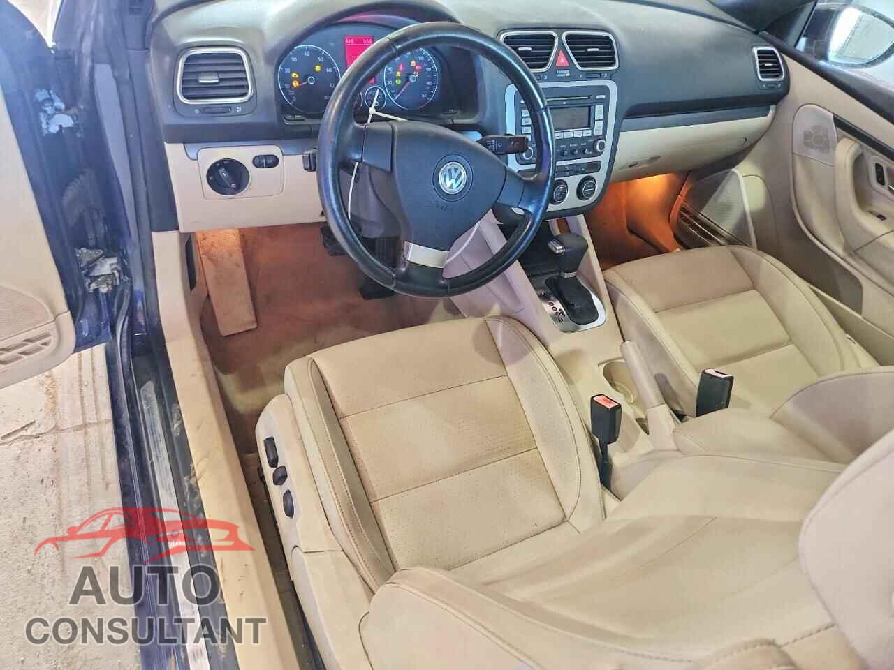 VOLKSWAGEN EOS 2009 - WVWBA71F69V019914