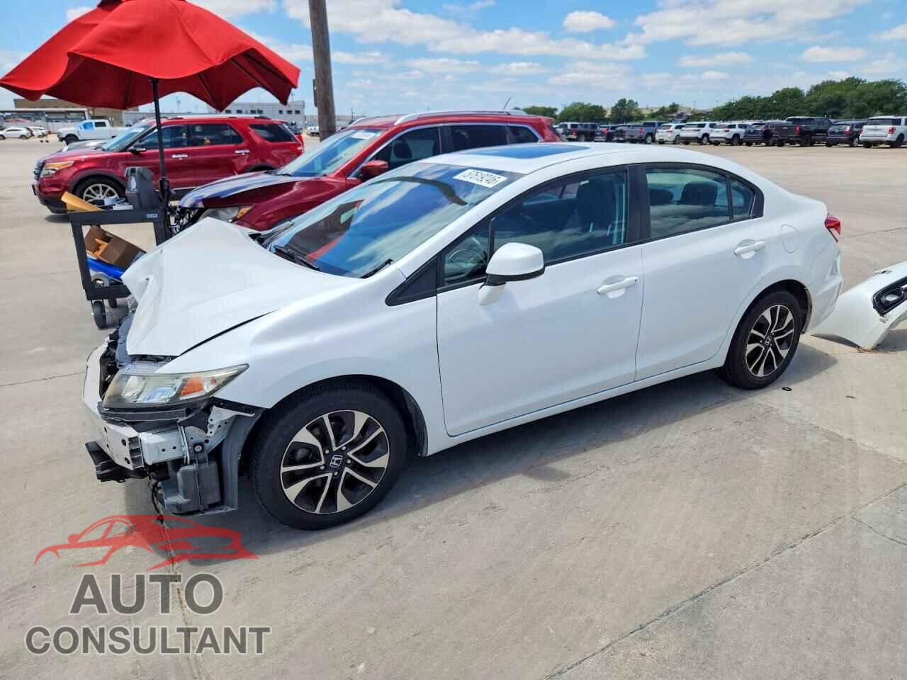 HONDA CIVIC 2013 - 19XFB2F96DE266139