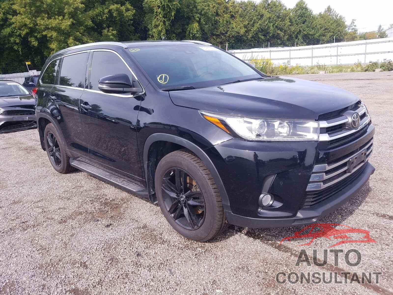 TOYOTA HIGHLANDER 2017 - 5TDDZRFHXHS362368