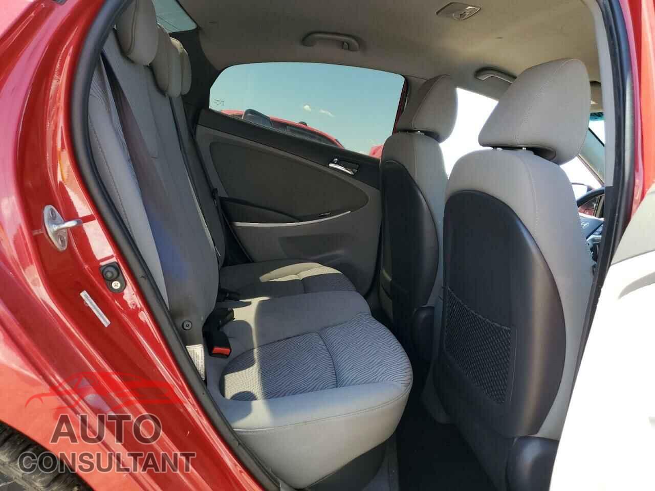 HYUNDAI ACCENT 2012 - KMHCU4AE4CU184807