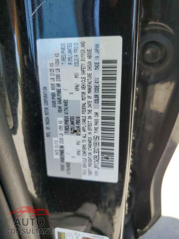 MAZDA 5 2013 - JM1CW2BL3D0155159