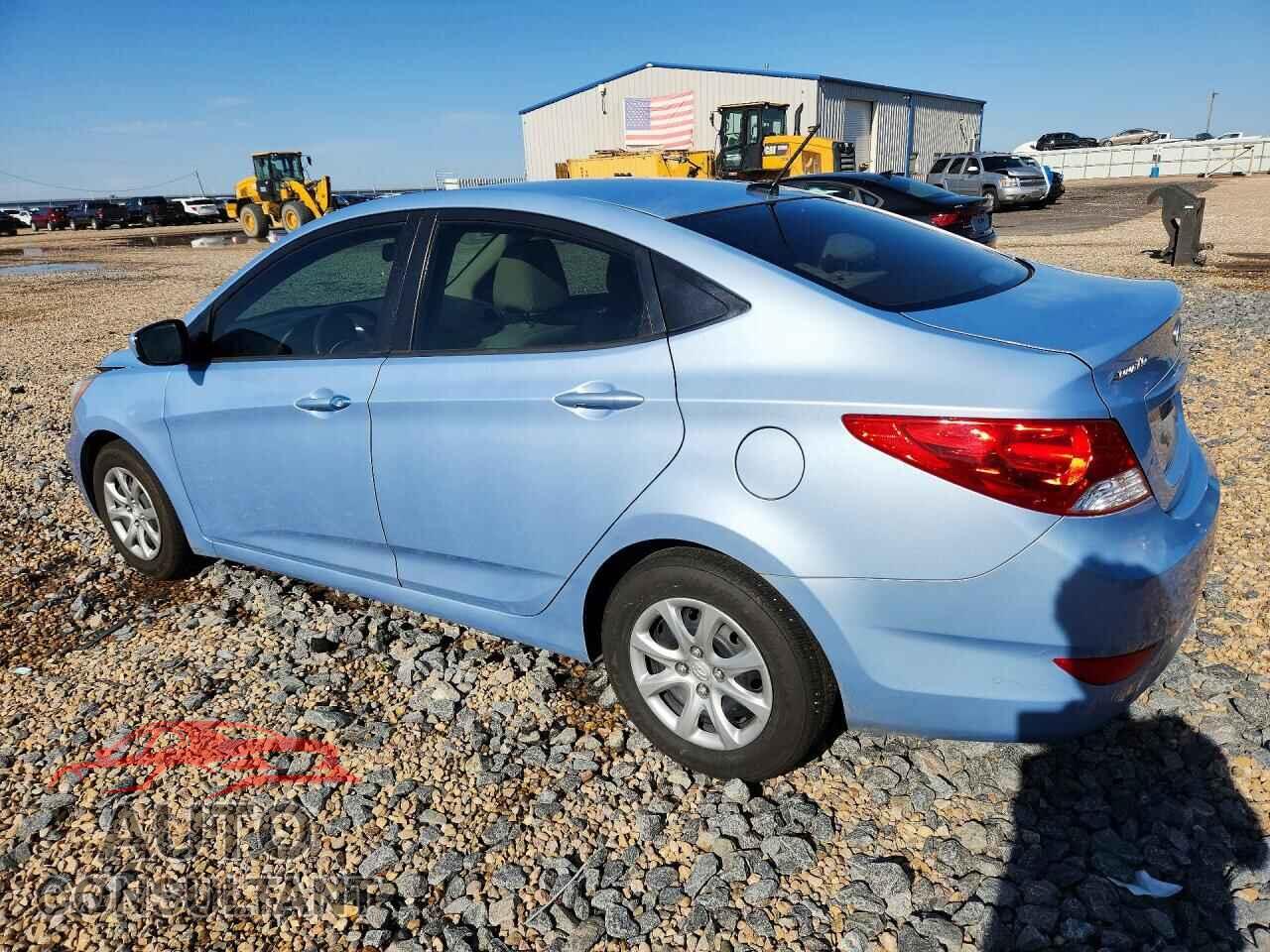 HYUNDAI ACCENT 2013 - KMHCT4AE2DU336779