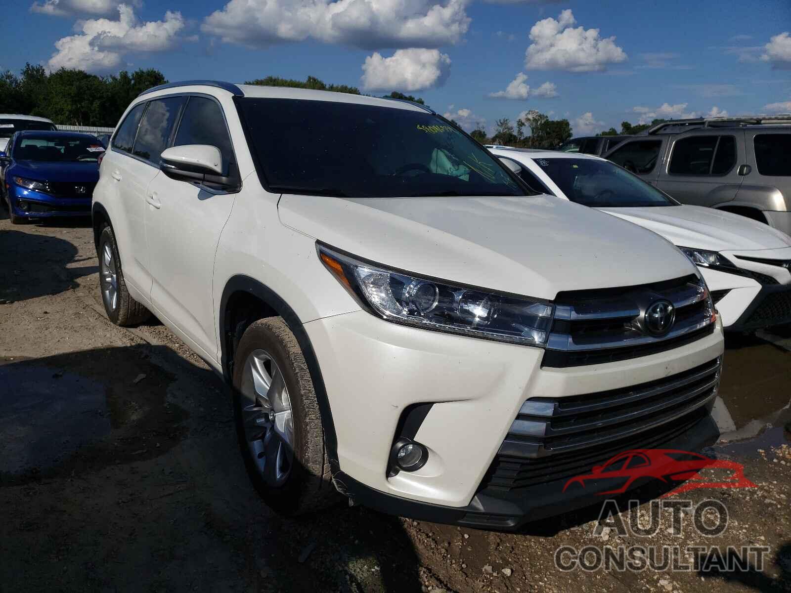 TOYOTA HIGHLANDER 2017 - 5TDYZRFH7HS191032