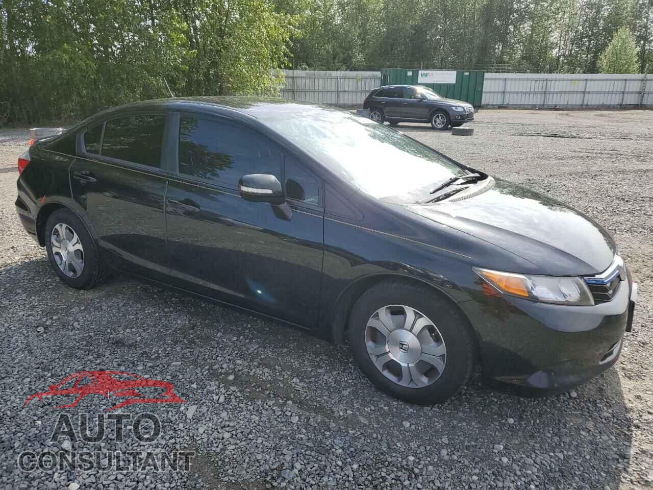 HONDA CIVIC 2012 - JHMFB4F39CS008991