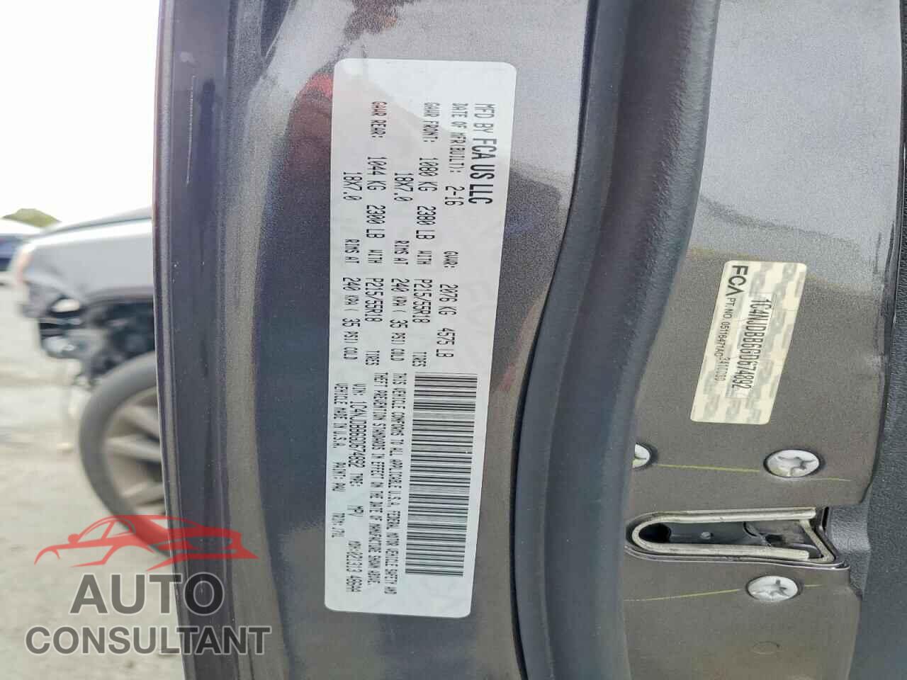 JEEP COMPASS 2016 - 1C4NJDBB6GD674892